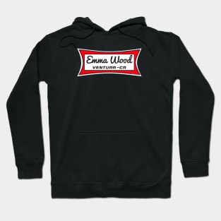 Emma Wood Ventura: California Surf Breaks Hoodie